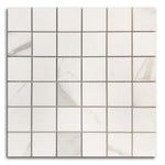 Famea Calacatta Soft Square Porcelain Mosaic Tile Famea Calacatta Soft Square Porcelain Mosaic Tile - American Tile Depot