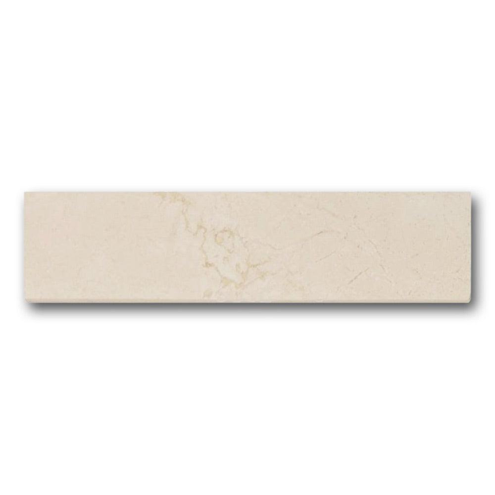 Famea Marfil Soft Bullnose 3x12 Molding Trim Famea Marfil Soft Bullnose 3x12 Molding Trim - American Tile Depot