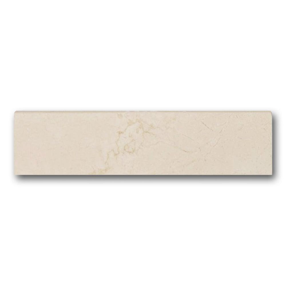 Famea Marfil Soft Bullnose 3x12 Molding Trim Famea Marfil Soft Bullnose 3x12 Molding Trim - American Tile Depot