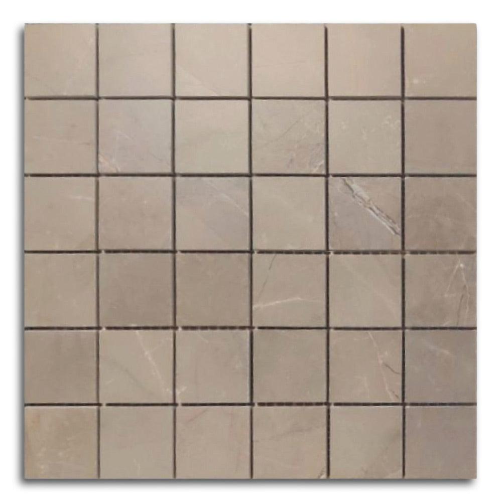 2x2 Famea Pulpis Soft Square Porcelain Mosaic Tile - American Tile Depot