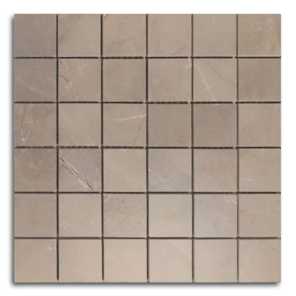 2x2 Famea Pulpis Soft Square Porcelain Mosaic Tile - American Tile Depot