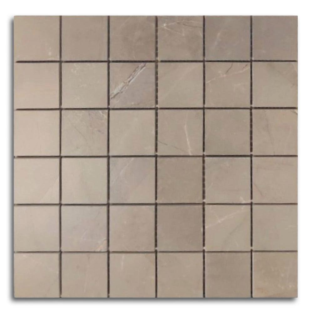 2x2 Famea Pulpis Soft Square Porcelain Mosaic Tile - American Tile Depot