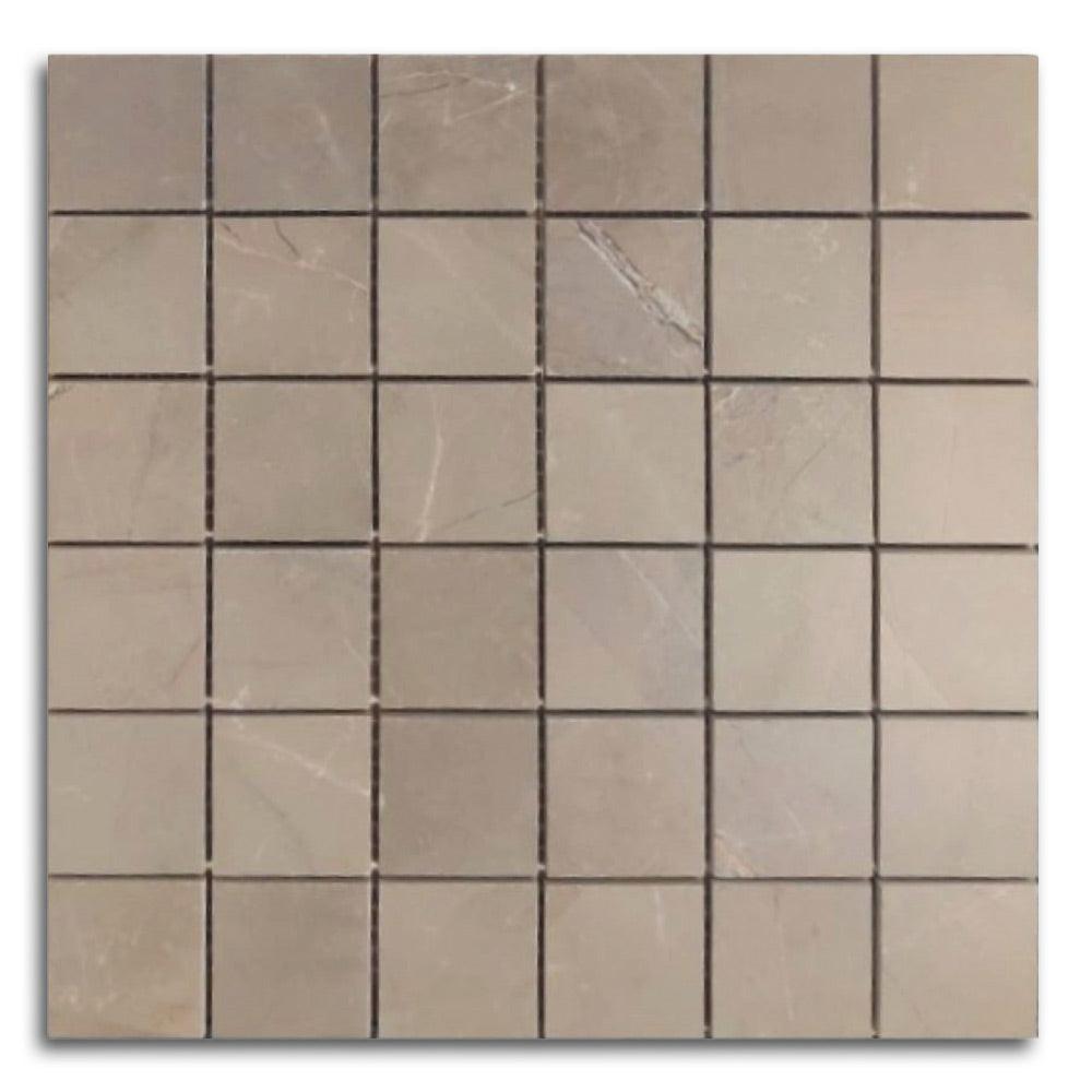 2x2 Famea Pulpis Soft Square Porcelain Mosaic Tile - American Tile Depot