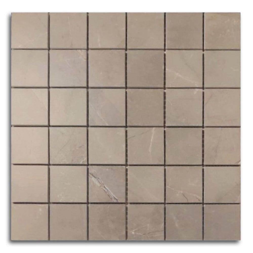 Famea Pulpis Soft Square Porcelain Mosaic Tile Famea Pulpis Soft Square Porcelain Mosaic Tile - American Tile Depot