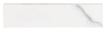Famea Statuario Soft Bullnose 3x12 Molding Trim Famea Statuario Soft Bullnose 3x12 Molding Trim - American Tile Depot
