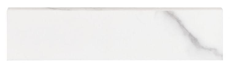 Famea Statuario Soft Bullnose 3x12 Molding Trim Famea Statuario Soft Bullnose 3x12 Molding Trim - American Tile Depot