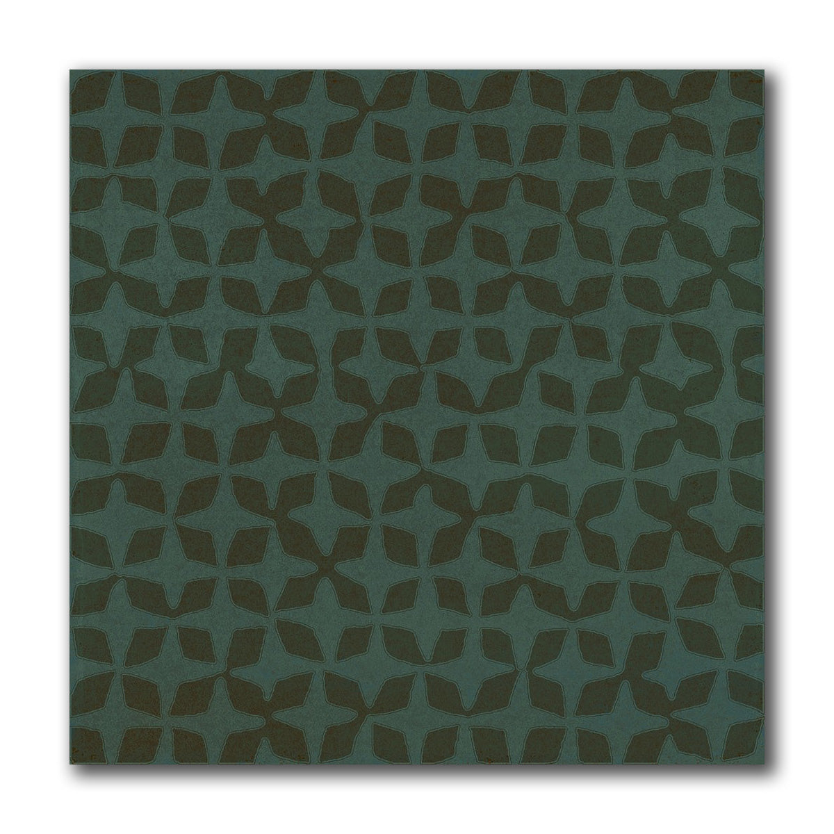8x8 Giada Verde Filigrane Glossy Ceramic Wall Tile