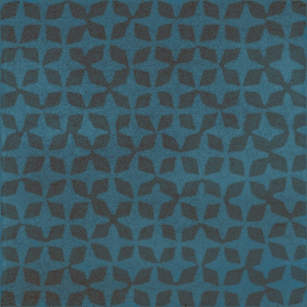 8x8 Zaffiro Blu Filigrane Glossy Ceramic Wall Tile 8x8 Zaffiro Blu Filigrane Glossy Ceramic Wall Tile - American Tile Depot