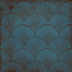 8x8 Zaffiro Blu Filigrane Glossy Ceramic Wall Tile 8x8 Zaffiro Blu Filigrane Glossy Ceramic Wall Tile - American Tile Depot