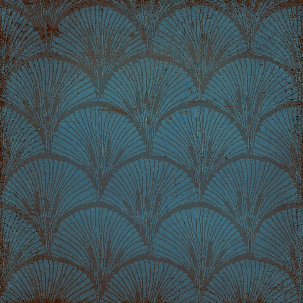 8x8 Zaffiro Blu Filigrane Glossy Ceramic Wall Tile 8x8 Zaffiro Blu Filigrane Glossy Ceramic Wall Tile - American Tile Depot