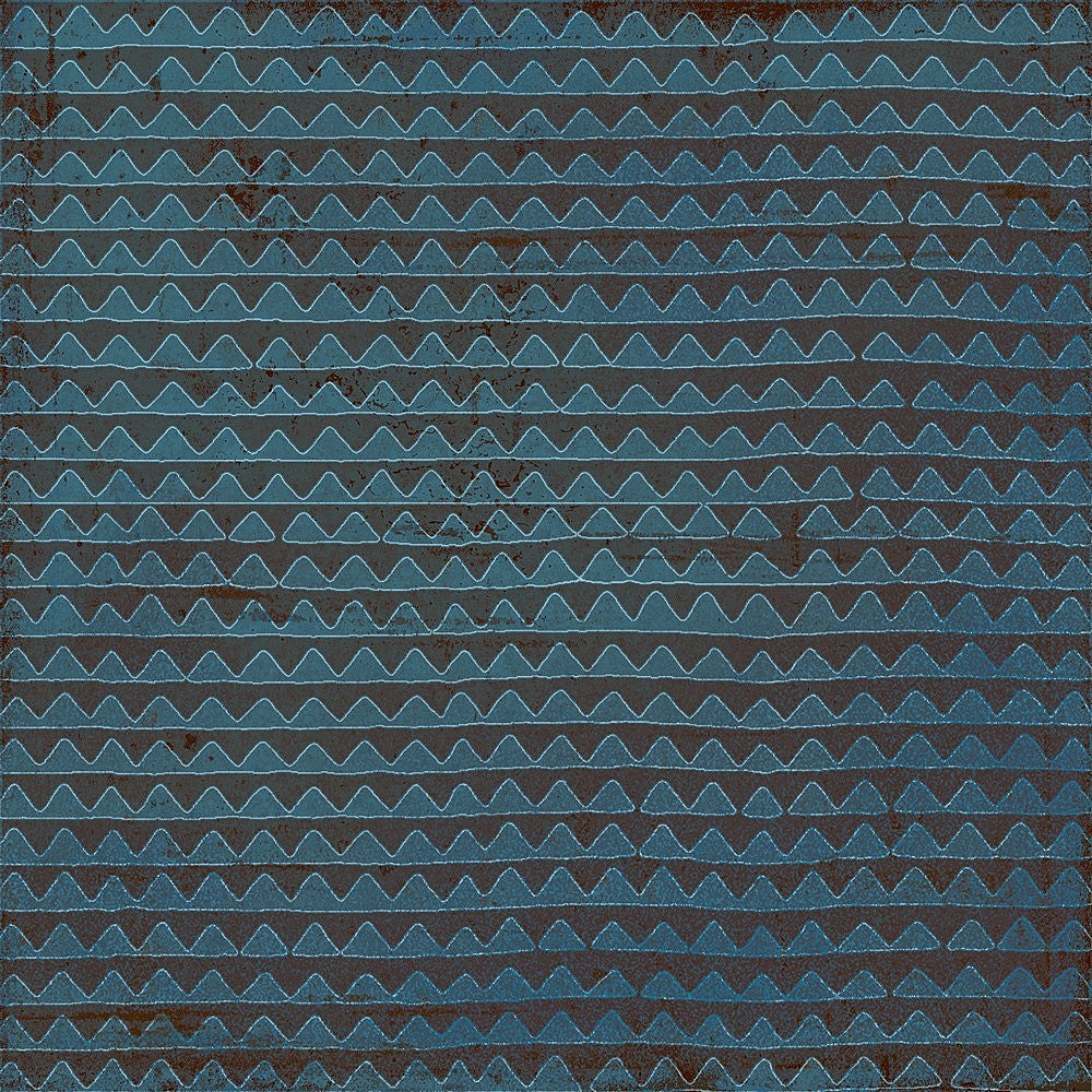 8x8 Zaffiro Blu Filigrane Glossy Ceramic Wall Tile 8x8 Zaffiro Blu Filigrane Glossy Ceramic Wall Tile - American Tile Depot