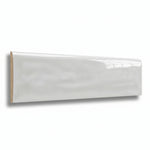 3x12 Flux White Ceramic Bullnose Tile 3x12 Flux White Ceramic Bullnose Tile - American Tile Depot