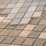 Garnet Swiss Diamond Mosaic Wall Tile Garnet Swiss Diamond Mosaic Wall Tile - American Tile Depot