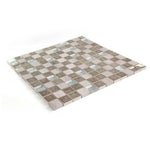 Garnet Swiss Grey New Square Mosaic Wall Tile Garnet Swiss Grey New Square Mosaic Wall Tile - American Tile Depot