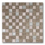 Garnet Swiss Grey New Square Mosaic Wall Tile Garnet Swiss Grey New Square Mosaic Wall Tile - American Tile Depot