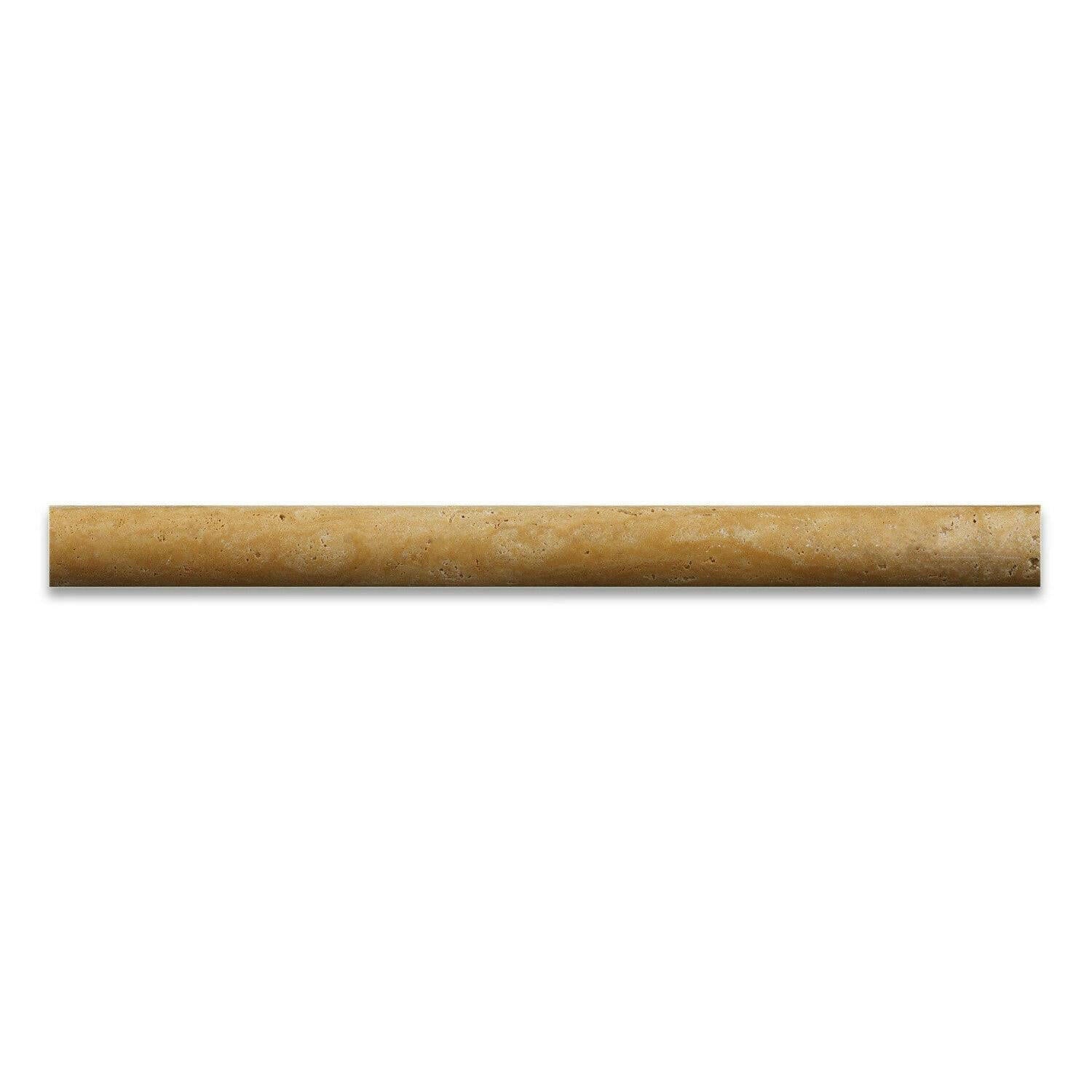 Gold / Yellow Travertine Honed 1x12 Dome Liner Gold / Yellow Travertine Honed 1x12 Dome Liner - American Tile Depot
