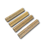 Gold / Yellow Travertine Polished OG-1 Chair Rail Molding Trim Gold / Yellow Travertine Polished OG-1 Chair Rail Molding Trim - American Tile Depot