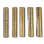 Gold / Yellow Travertine Polished OG-1 Chair Rail Molding Trim Gold / Yellow Travertine Polished OG-1 Chair Rail Molding Trim - American Tile Depot