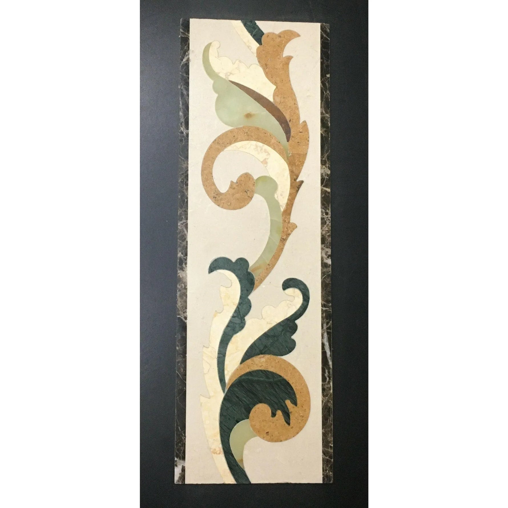 Grace 6x18 Marble Waterjet Border - Polished Grace 6x18 Marble Waterjet Border - Polished - American Tile Depot