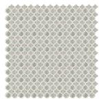 Grace Grey Arabesque Waterjet Mosaic Wall Tile Grace Grey Arabesque Waterjet Mosaic Wall Tile - American Tile Depot