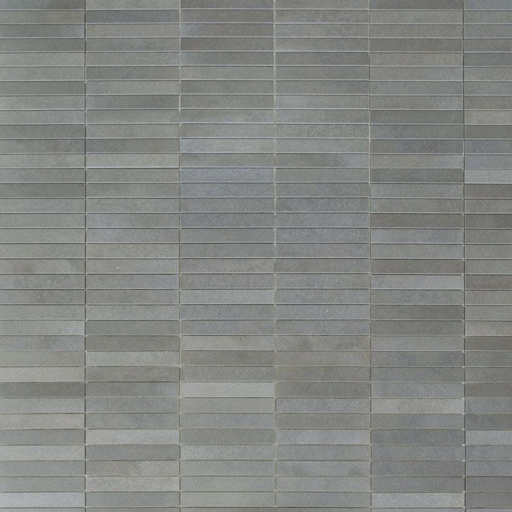 Groove Basalt Linear Marble Honed Mosaic Tile Groove Basalt Linear Marble Honed Mosaic Tile - American Tile Depot