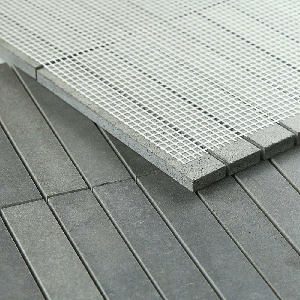 Groove Basalt Linear Marble Honed Mosaic Tile Groove Basalt Linear Marble Honed Mosaic Tile - American Tile Depot