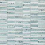 Groove Jade Linear Marble Mosaic Tile Groove Jade Linear Marble Mosaic Tile - American Tile Depot