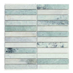 Groove Jade Linear Marble Mosaic Tile Groove Jade Linear Marble Mosaic Tile - American Tile Depot