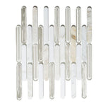 Grove Calacatta Gold Linear Glass Mosaic Wall Tile Grove Calacatta Gold Linear Glass Mosaic Wall Tile - American Tile Depot