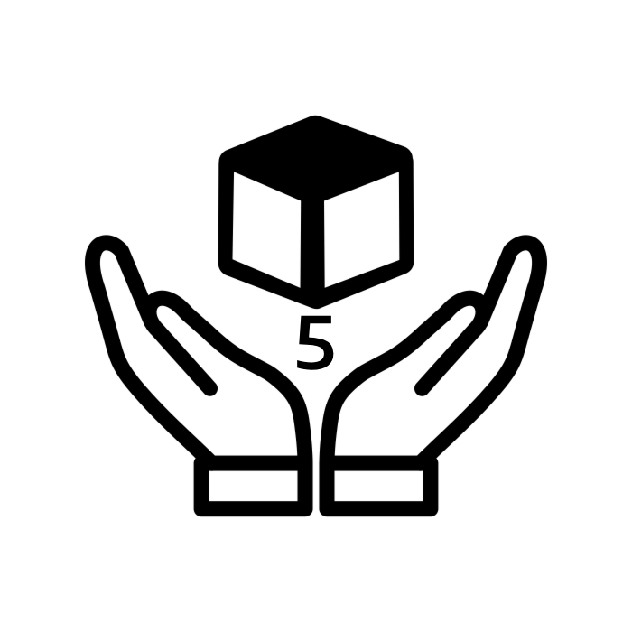 Handling Fee (5 Boxes and Under)