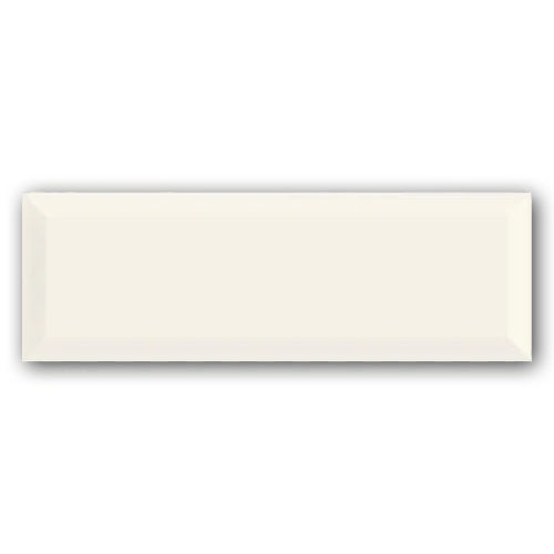 CLEARANCE - 4×12 Hawthrone Refined White Beveled Glossy Ceramic Wall Tile - American Tile Depot