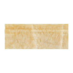 Honey Onyx Polished Baseboard Trim Molding - American Tile Depot