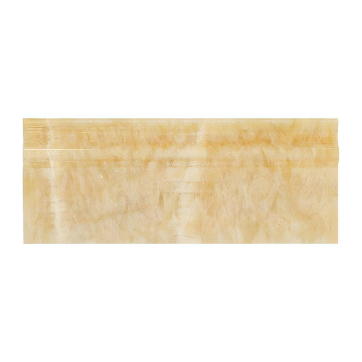Honey Onyx Polished Baseboard Trim Molding