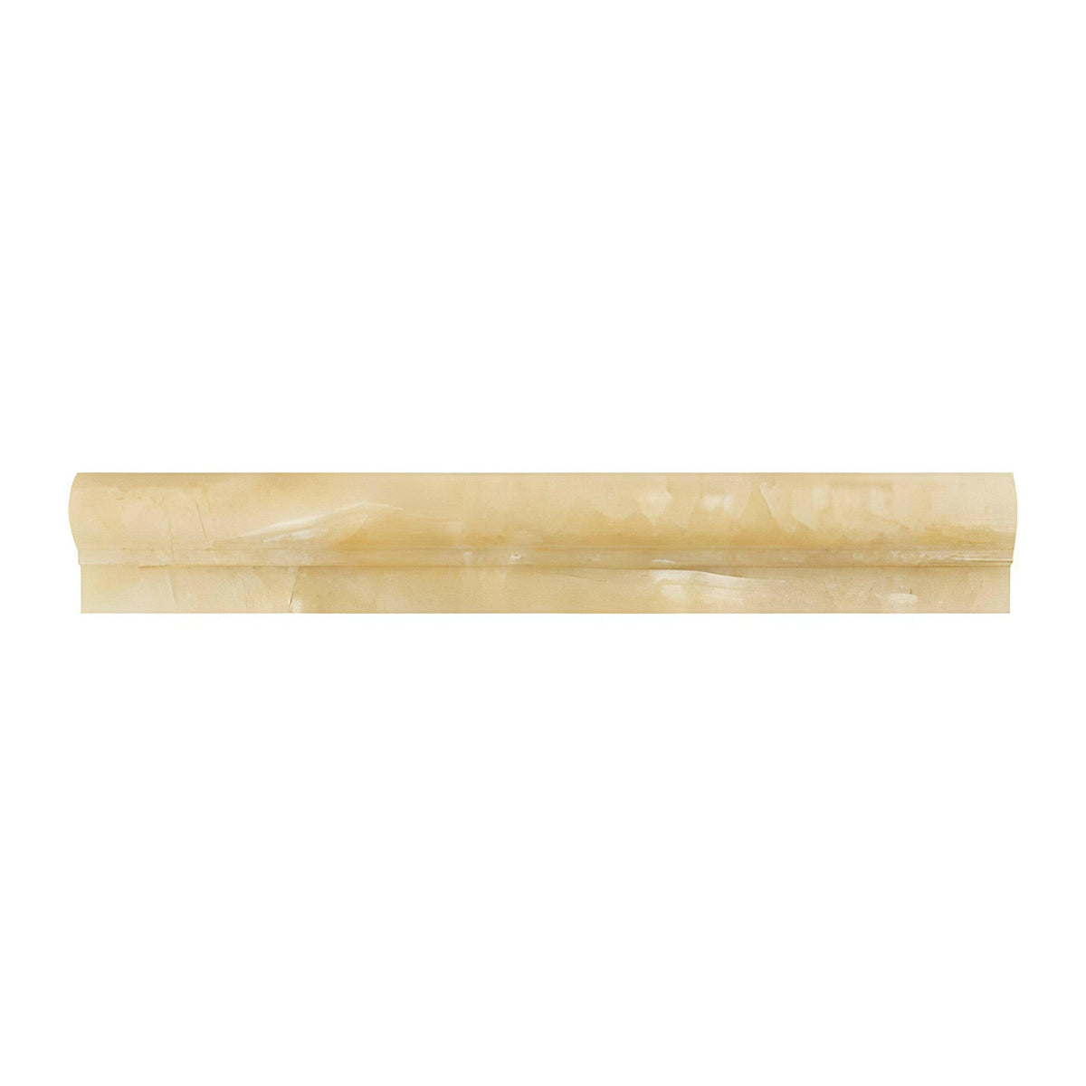 Honey Onyx Polished OG-1 Chair Rail Molding Trim