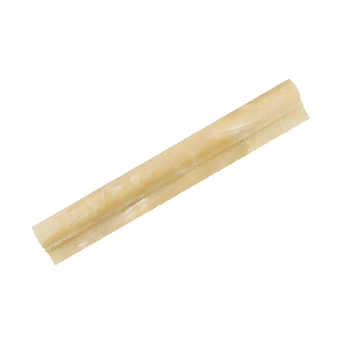 Honey Onyx Polished OG-1 Chair Rail Molding Trim - American Tile Depot