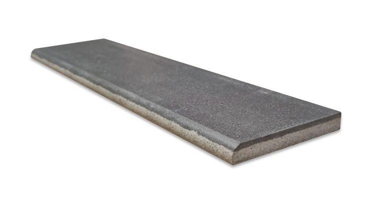Horizon Dark Matte Bullnose 3x12 Molding Trim Horizon Dark Matte Bullnose 3x12 Molding Trim - American Tile Depot