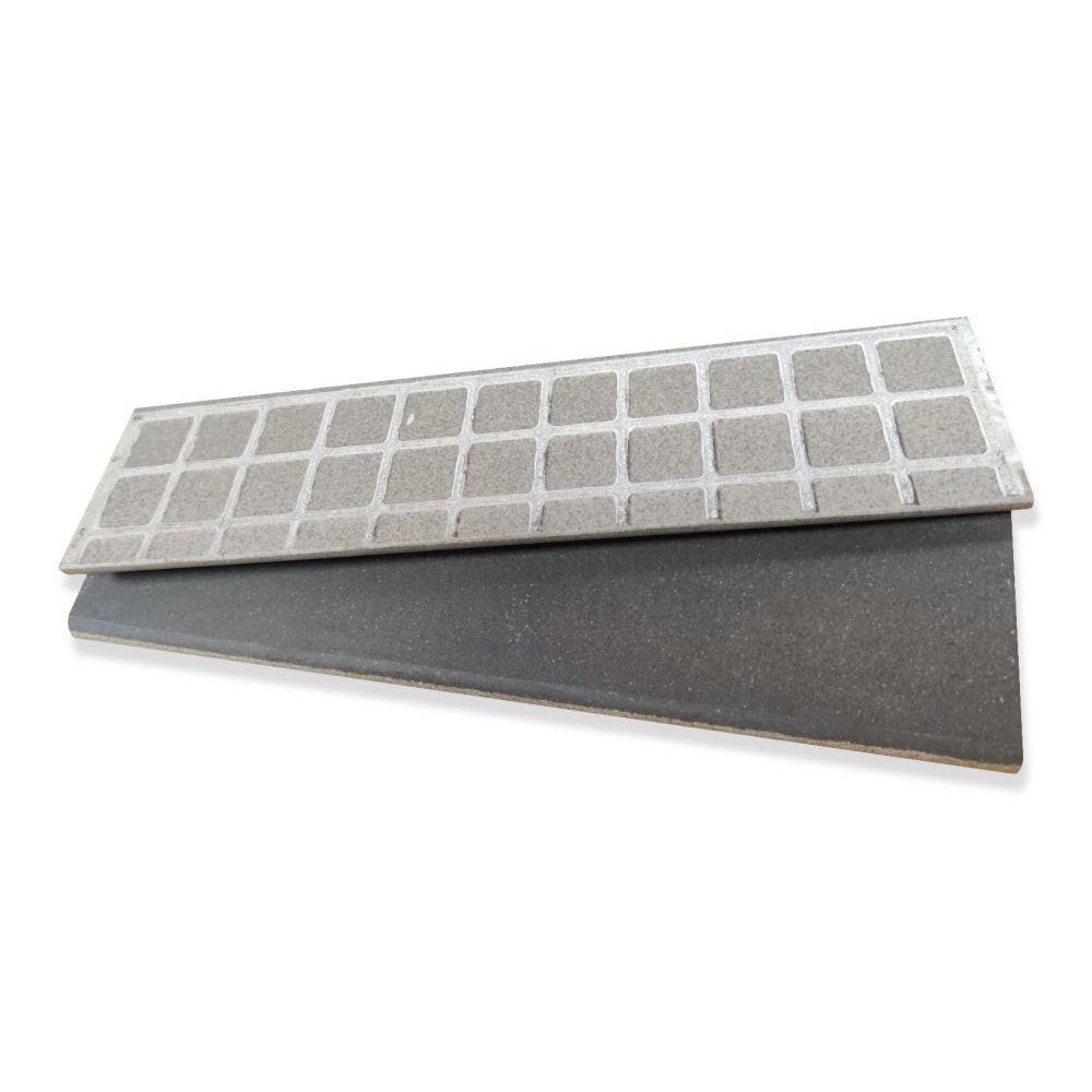 Horizon Dark Matte Bullnose 3x12 Molding Trim Horizon Dark Matte Bullnose 3x12 Molding Trim - American Tile Depot