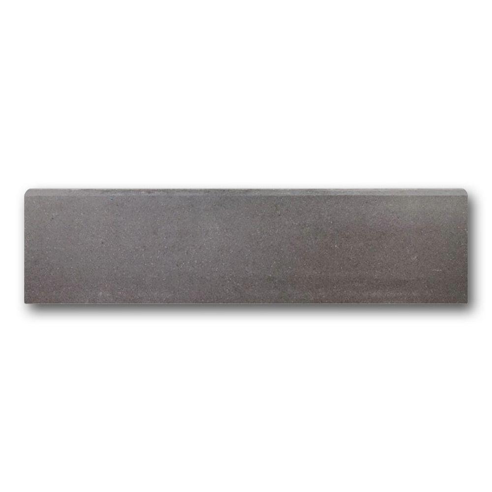 Horizon Dark Matte Bullnose 3x12 Molding Trim Horizon Dark Matte Bullnose 3x12 Molding Trim - American Tile Depot