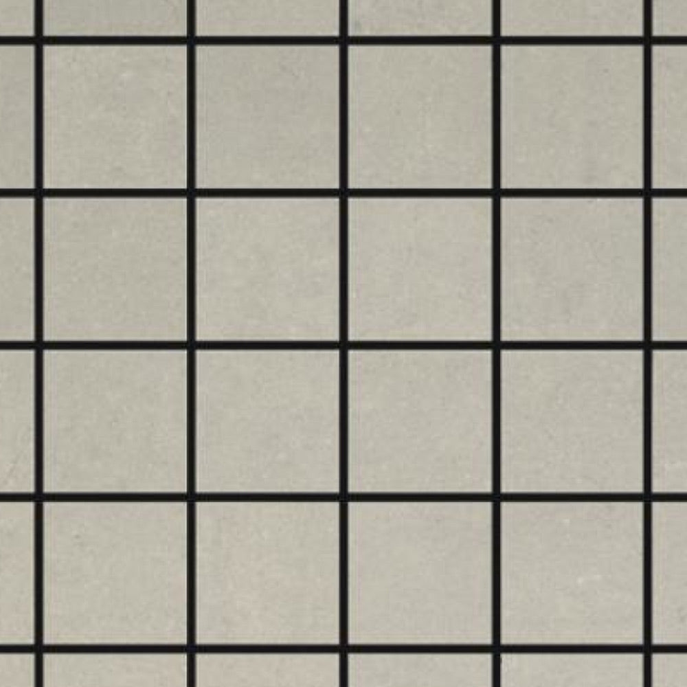 2x2 Horizon Light Matte Square Porcelain Mosaic Tile