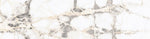 3x12 Palma White Marble Look Ceramic Bullnose Tile 3x12 Palma White Marble Look Ceramic Bullnose Tile - American Tile Depot