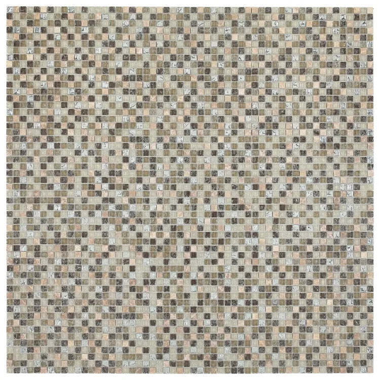 Iceberg Grey Mini Square Mosaic Wall Tile - American Tile Depot