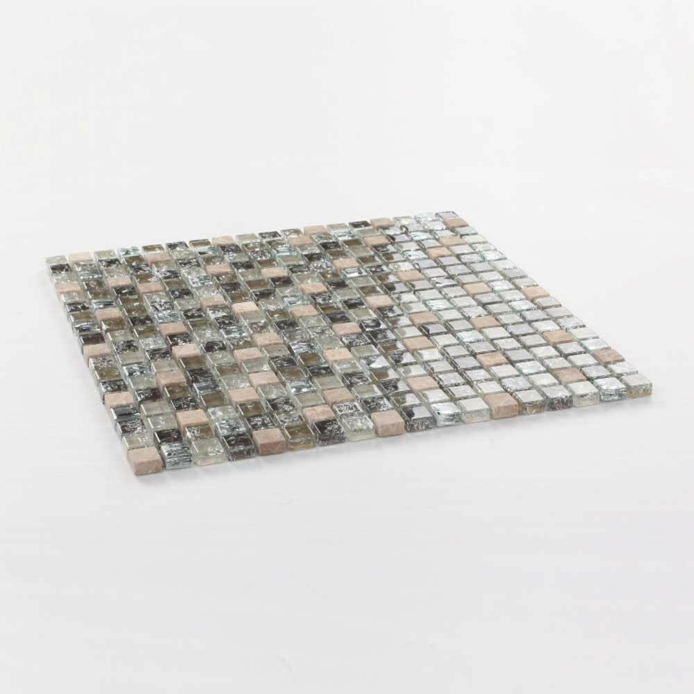 Iceberg Grey Mini Square Mosaic Wall Tile - American Tile Depot