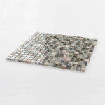 Iceberg Grey Mini Square Mosaic Wall Tile - American Tile Depot