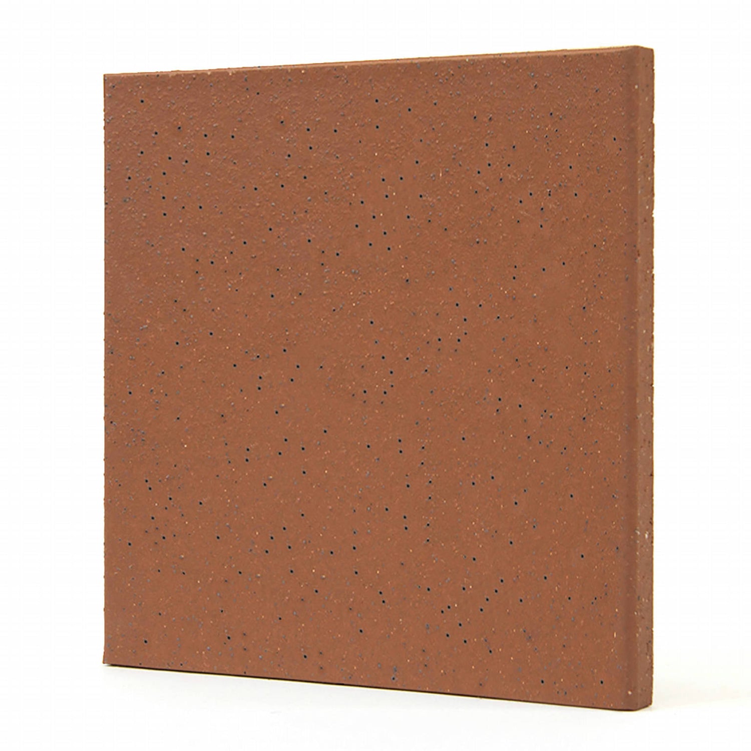 6x6 Ironspot Mayflower Red Smooth Quarry Tile