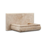 Ivory Travertine Hand-Made Custom Soap Holder - Soap Dish - Honed Ivory Travertine Hand-Made Custom Soap Holder - Soap Dish - Honed - American Tile Depot