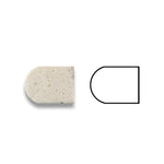 Ivory Travertine Honed 1/2x12 Pencil Liner Ivory Travertine Honed 1/2x12 Pencil Liner - American Tile Depot