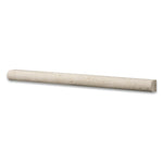 Ivory Travertine Honed 3/4x12 Bullnose Liner Ivory Travertine Honed 3/4x12 Bullnose Liner - American Tile Depot