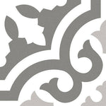 8x8 Habana Gray Designer Look Matte Porcelain Tile-American Tile Depot