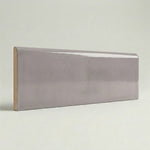 3x10 Brio Surface Lavander Ceramic Bullnose Tile 3x10 Brio Surface Lavander Ceramic Bullnose Tile - American Tile Depot