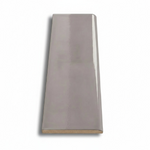 3x10 Brio Surface Lavander Ceramic Bullnose Tile - American Tile Depot